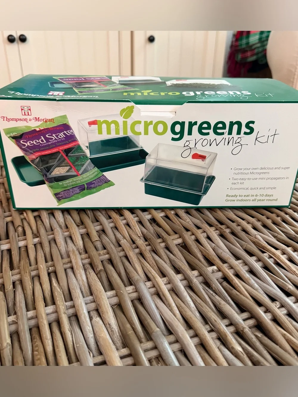 Micro-greens Microgreens Reusable Starter Growing Kit - New!